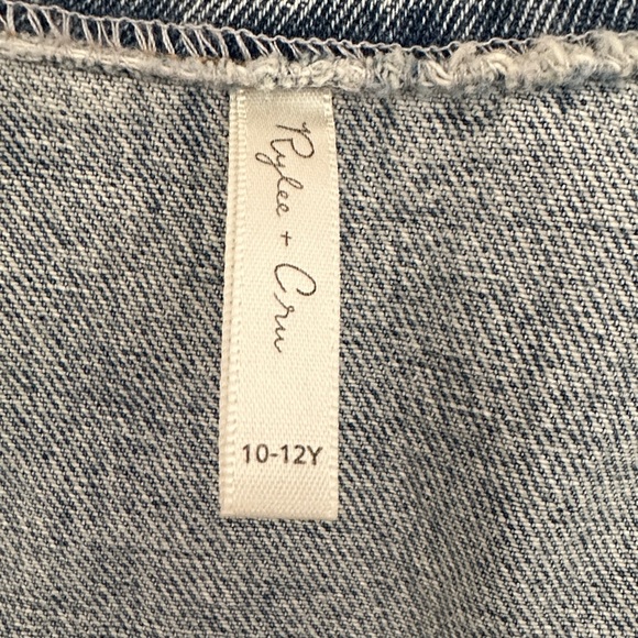 Rylee + Cru Blue Denim Fabric - Picture 2 of 3